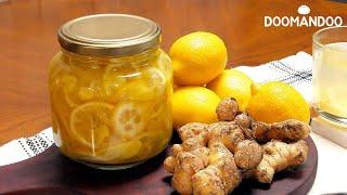 {ENG SUB}감기에 좋은 생강레몬차 Ginger Lemon Tea : 두만두 doomandoo