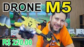 Mais um Drone testado dessa vez foi o M5 como ligar como configurar todas as funções e camera