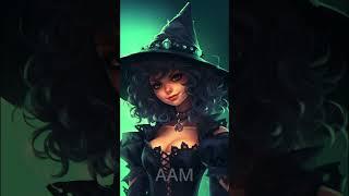 AI Women | The Digital Coven Embracing Witchcraft in Cyber Spooky Emerald