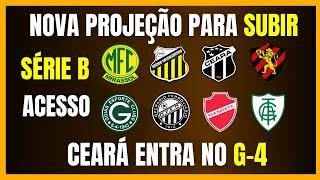 SÉRIE B | CEARÁ NO G-4 | NOVA PROJEÇÃO PARA SUBIR