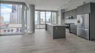 A River North 1-bedroom WA6 at 23 West Apartments at One Chicago