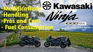 70,000 KM in 2 Years on Ninja 1000SX | Kawasaki Ninja 1000SX Long-Term Owner Review | Pros and Cons