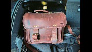 Buffalo Jackson Trading Co. Full Grain Leather Camera Bag - Cool Marketing, Meh Bag