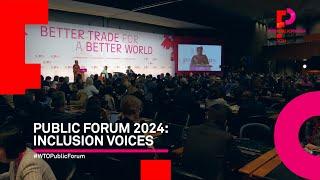 Public Forum 2024: Inclusion voices