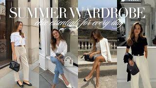 THE BEST BASICS TO BUILD A SUMMER WARDROBE | Kate Hutchins