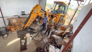 My JCB 3DX Secondhand JCB HM380 Breaker Fitting in SRJ Hydraulics | jcb workshop