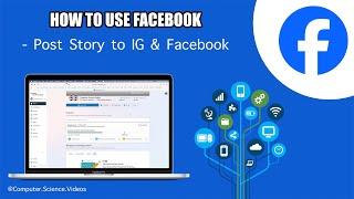 How to POST a Story to Facebook & Instagram via Creator Studio Using a Mac / Desktop Computer (2024)