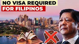 Top 10 COUNTRIES Filipinos are ALLOWED to visit WITHOUT a Visa