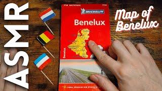 ASMR Map of Benelux () [Map of Belgium / Map of The Netherlands)