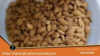 Best Quality Almond California Independent | Zafran Naturals