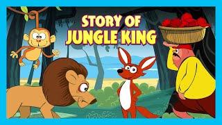 Story Of Jungle King | Learning Stories For Kids| Tia & Tofu Story Telling | Kids Hut Storytelling