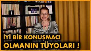 İyi bir konuşmacı olmanın tüyoları! | İpek Tuzcuoğlu ile oyunculuk!