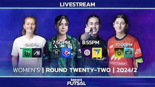 Series Futsal Victoria, Womens, 2024/2, Round 22 | Full Livestream