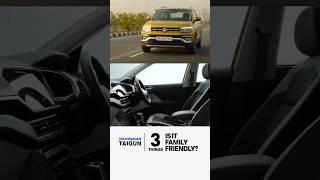 Is The Taigun Family Friendly?| Volkswagen Taigun FAQ #5