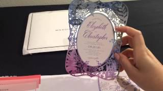 Wedding Paper Divas Invitations Review- Part 2 + my wedding invitation!