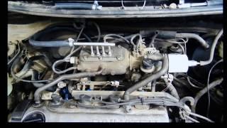 Car engine running on 100% HHO pure hydrogen & oxygen  SEVER'S © 1998-2014