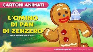 L’ omino di pan di zenzero storie per bambini | Cartoni animati