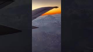 Watching #damavand #mountain during #flight from #sari to #tehran #iran by #vareshairlines