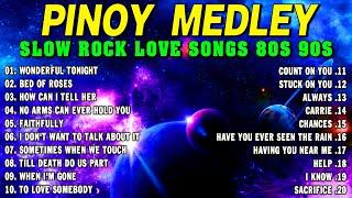 Slow Rock Love Song Nonstop  SLOW ROCK MEDLEY  Rock Ballads 70S 80S 90S  Nonstop Pinoy Medley