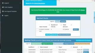 Overview of the Vcheck Merchant Control Panel