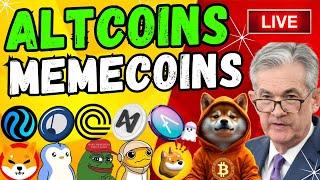 ALTCOINS E MEMECOINS VÃO EXPLODIRNÃO CAIAM EM ARMADILHAA BLACKROCK QUER SEU BITCOINFUD DO FED