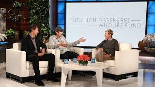 Ashton Kutcher Shocks Ellen with Huge Donation