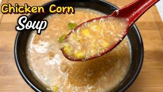 Chicken Corn Soup Recipe | Winter Special Soup Recipe | Chicken and Corn Soup | Chicken Stock Recipe