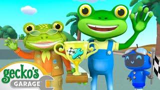 Gecko Grand Prix | Morphle and Gecko's Garage - Cartoons for Kids