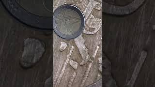 Euro Coin Loop!  #infinite #loop #euro #money #coin #piggybank #macro #relax #satisfying #discover