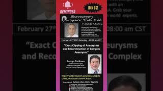  Microsurgery Resurgence Webinars