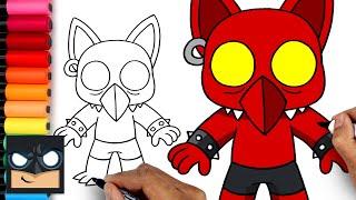 How To Draw El Goblino | Roblox Doors