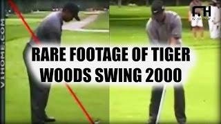 Rare Footage of Tiger Woods Golf Swing in 2000