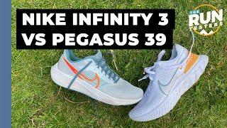 Nike Pegasus 39 vs Nike Infinity Run 3: Which Nike running shoe should you get?