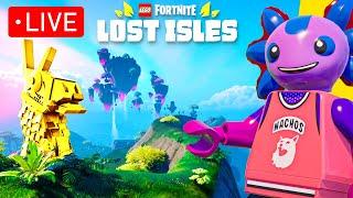 NEW LOST ISLES UPDATE - Exploring & Grinding RUNES (LEGO Fortnite)