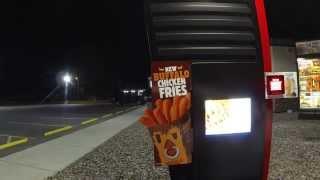 Burger King Drive-Thru, Buffalo Chicken Fries & Halloween Whopper, Gila Bend, Arizona