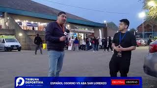 SUDAMERICANO DE BALONCESTO EN #OSORNO ESPAÑOL OSORNO VS SAN LORENZO