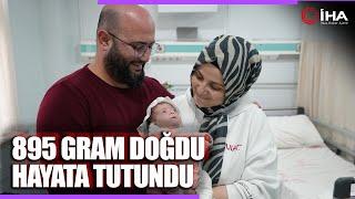 895 Gram Doğan Güneş Bebek Hayata Tutundu