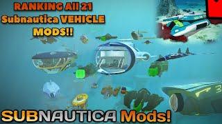 RANKING EVERY Subnautica VEHICLE MOD in 2024!