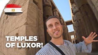 Inside the Glorious Temples of Luxor, Egypt 