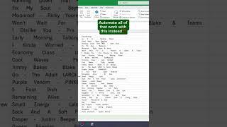 Trim Space in Excel‼️#shorts #shortvideo #shortsfeed #ytshorts #trending #explore #excel #trendy