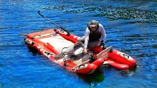 My  Inflatable Boat Popped! What now?????? EXTREME TEST!