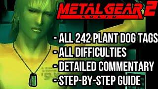 Getting EVERY Plant Dog Tag | A Walkthrough (MGS2 HD)