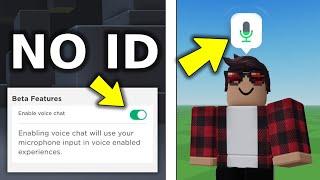 How To Get ROBLOX VOICE CHAT (WITHOUT ID)