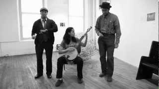 Carolina Chocolate Drops - Instrument Interview: Bones & Banjo (Sleepover Shows)