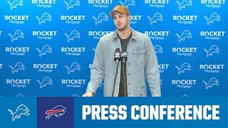 Jared Goff postgame media availability | 2024 Week 15: Lions vs. Bills