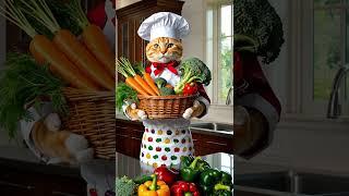 The Meow Chef is Gathering Ingredients (Already Done)