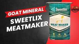 Sweetlix Goat Mineral for Spanish Goats