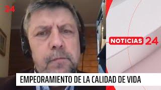 Académico analiza índice de empeoramiento de la calidad de vida en 19 comunas | 24 Horas TVN Chile