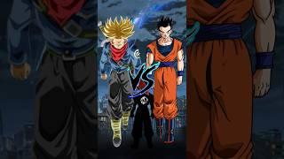 Gohan vs Trunks & Future Trunks Comparison Video #goku #dragonball #gohan #anime