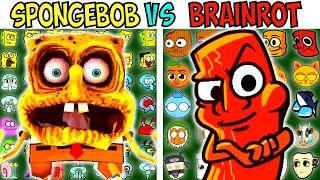 ALL SPONGEBOB VS BRAINROT TEST | FNF Character Test | Gameplay VS Playground